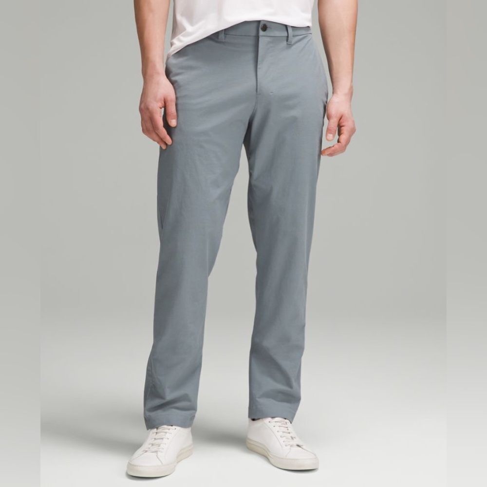 Lululemon  Chinos Gray Pants Versatwill Stretch Relaxed Size 31